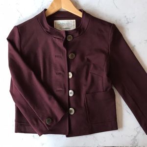 CUTE Cropped Blazer, Classic Anthropologie